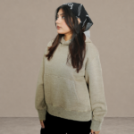 Acid Wash Grey Hoodie - Image 3