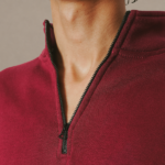 Maroon Quarter Zipper - Image 5